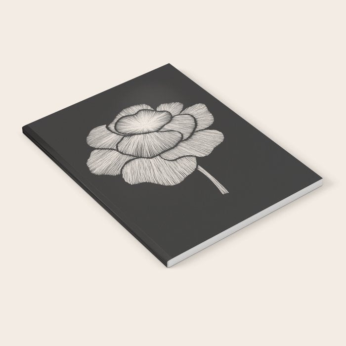 White Peony Notebook Gallery Image 1