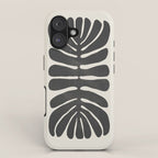 Sea Leaf: Noir iPhone Case Gallery Image 1