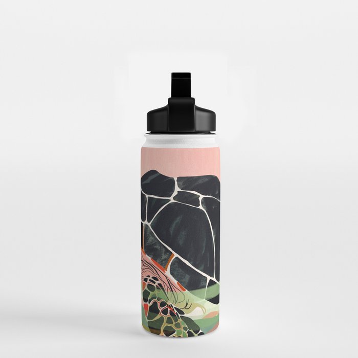 Cute Turtle  Water Bottle Gallery Image 2