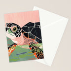 Cute Turtle  Stationery Card Gallery Image 2