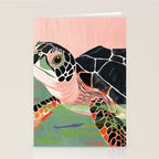 Cute Turtle  Stationery Card Gallery Image 2
