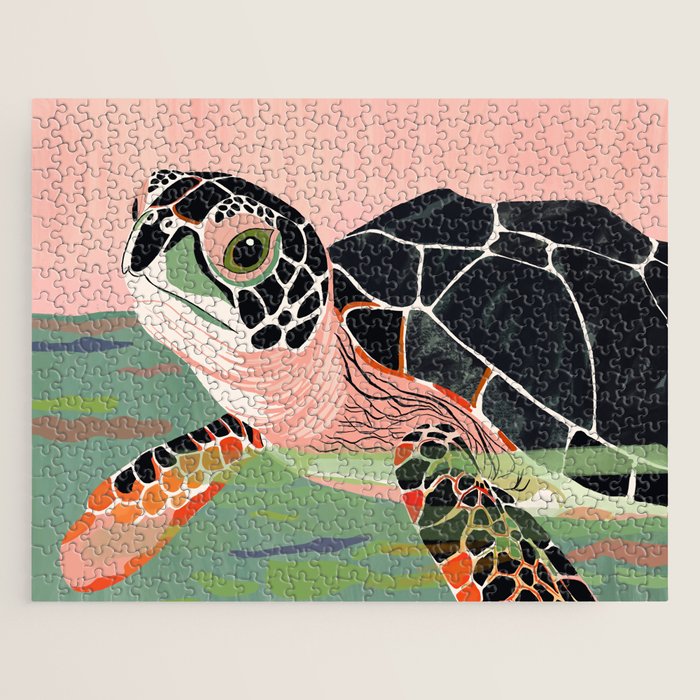 Cute Turtle  Jigsaw Puzzle Gallery Image 1