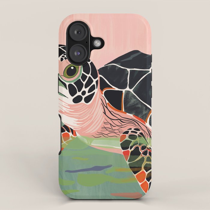 Cute Turtle  iPhone Case Gallery Image 1