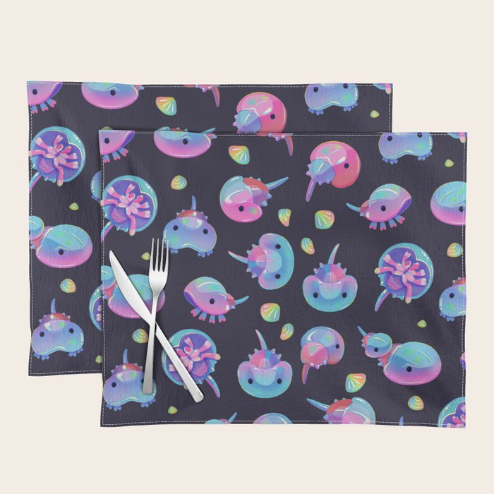 Horseshoe crab - dark Placemat Gallery Image 1