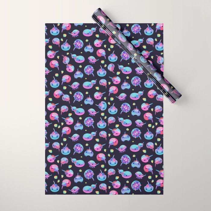 Horseshoe crab - dark Wrapping Paper Gallery Image 1