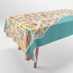 Chicago Map Art Tablecloth Gallery Image 1