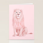PINK LION Stationery Card Gallery Image 2