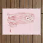 PINK LION Outdoor Rug Gallery Image 1