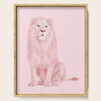 PINK LION Serving Tray Gallery Image 1