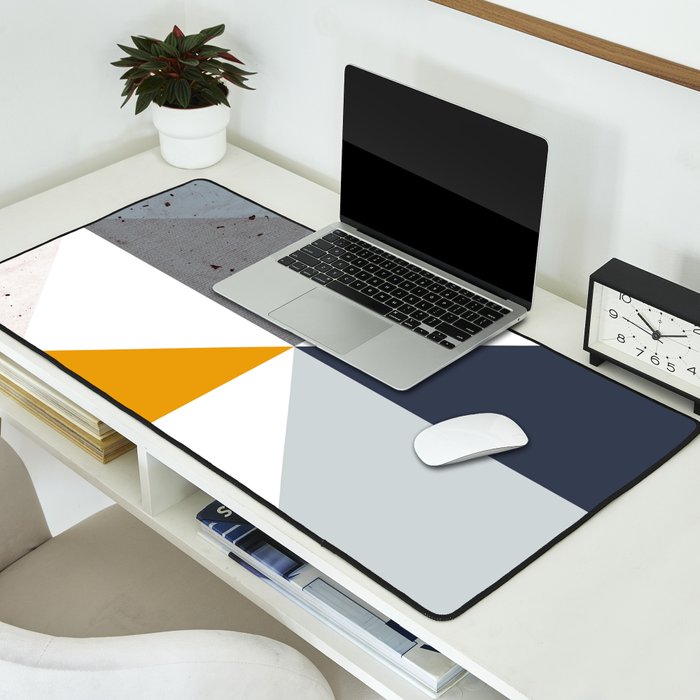 Modern Geometric 18/2 Desk Mat Gallery Image 2