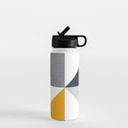 Modern Geometric 18/2 Water Bottle Gallery Image 1
