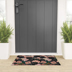 Because Black Pug Welcome Mat Gallery Image 3