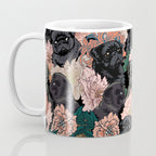Because Black Pug Coffee Mug Gallery Image 3