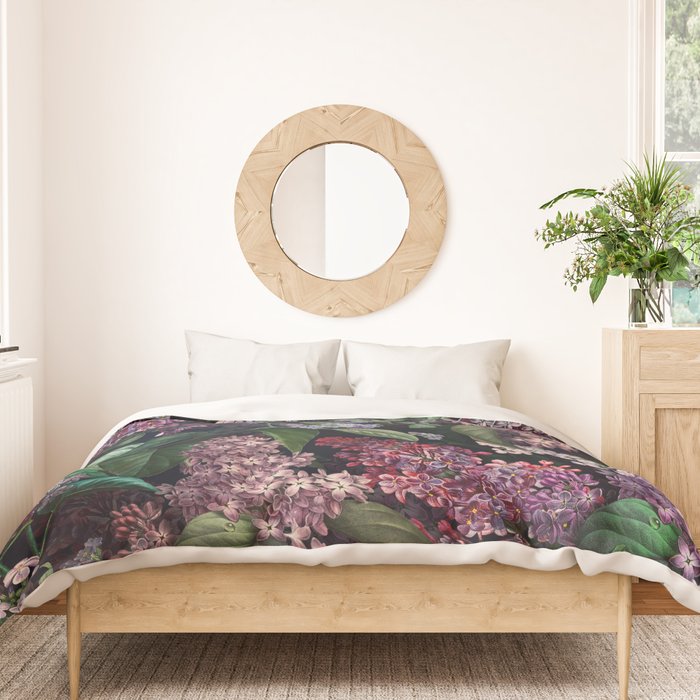 Lilac Garden Duvet Cover Gallery Image 3