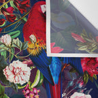 Floral and Birds XLV Wall Tapestry Gallery Image 3