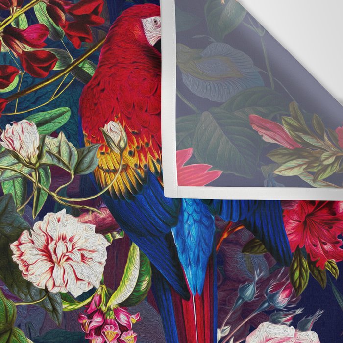 Floral and Birds XLV Wall Tapestry Gallery Image 3