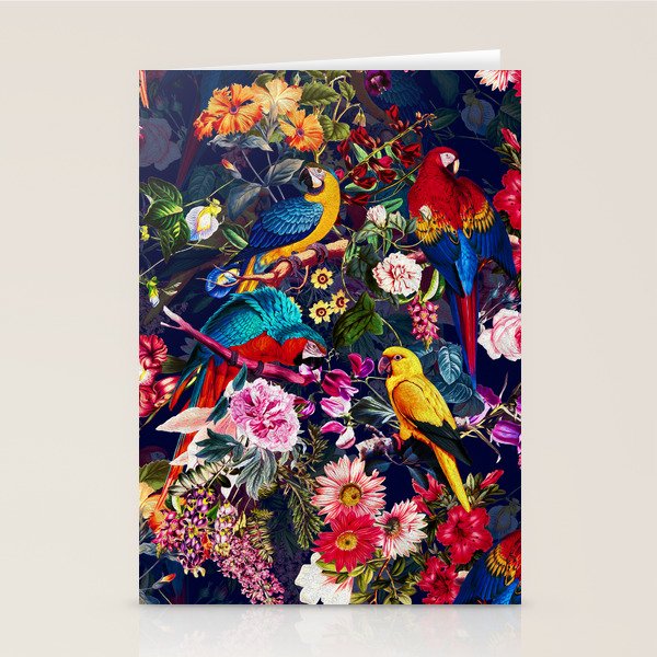 Floral and Birds XLV Stationery Card Gallery Image 2