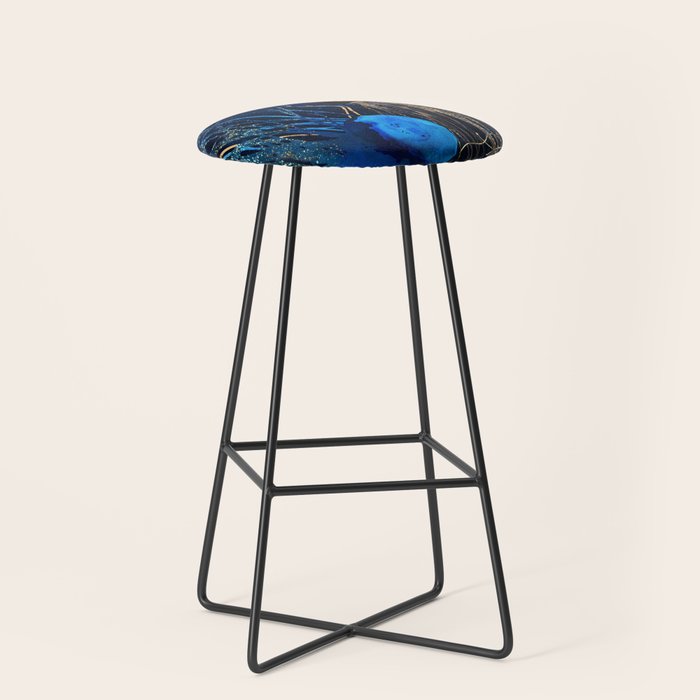Metallic Jellyfish IV Stool Gallery Image 1