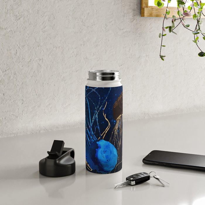 Metallic Jellyfish IV Water Bottle Gallery Image 4