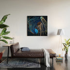 Metallic Jellyfish IV Wood Wall Art Gallery Image 2
