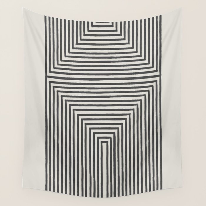 Tribal Modern Boho Art Wall Tapestry Gallery Image 4