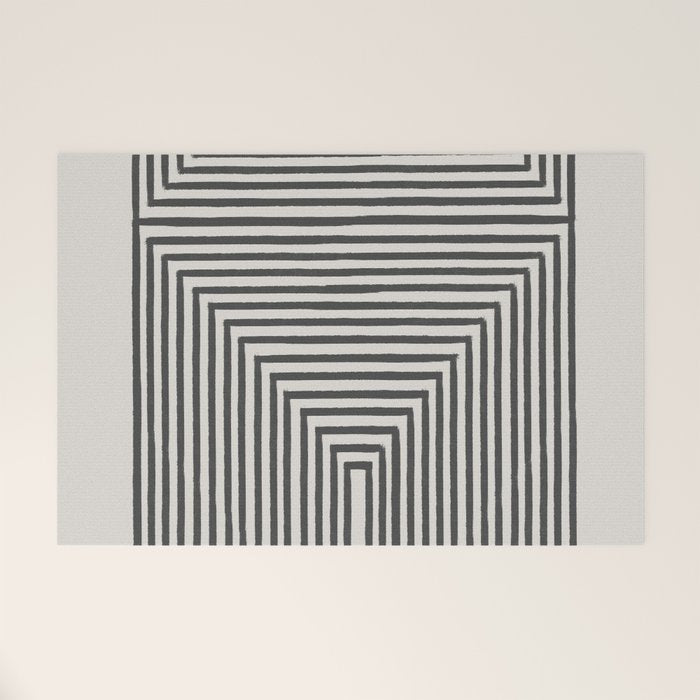 Tribal Modern Boho Art Welcome Mat Gallery Image 1