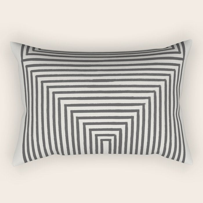 Tribal Modern Boho Art Rectangular Pillow Gallery Image 2