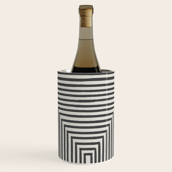 Tribal Modern Boho Art Wine Chiller Gallery Image 1
