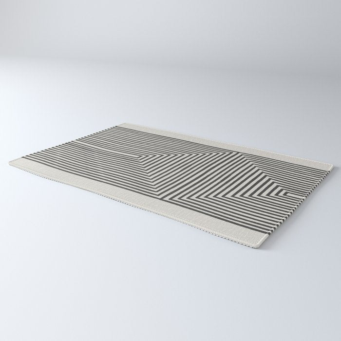 Tribal Modern Boho Art Rug Gallery Image 3