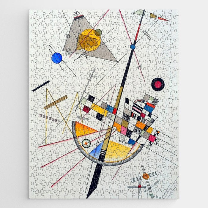 Wassily Kandinsky Delicate Tension Jigsaw Puzzle Gallery Image 1