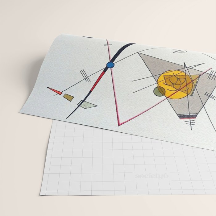 Wassily Kandinsky Delicate Tension Wrapping Paper Gallery Image 2