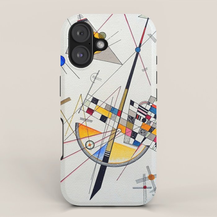 Wassily Kandinsky Delicate Tension iPhone Case Gallery Image 1