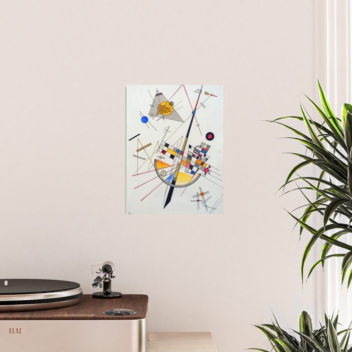 Wassily Kandinsky Delicate Tension Poster Gallery Image 2