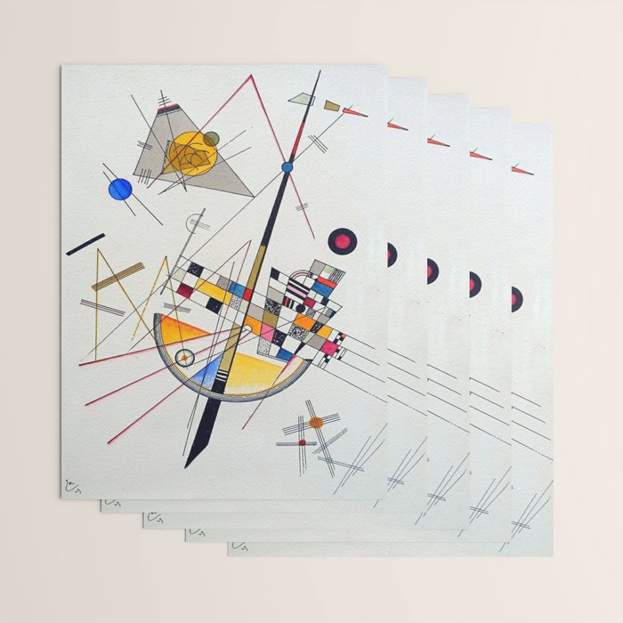 Wassily Kandinsky Delicate Tension Wrapping Paper Gallery Image 3