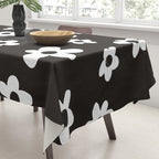 Black garden Tablecloth Gallery Image 3