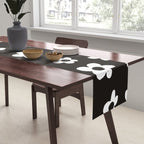 Black garden Table Runner Gallery Image 2