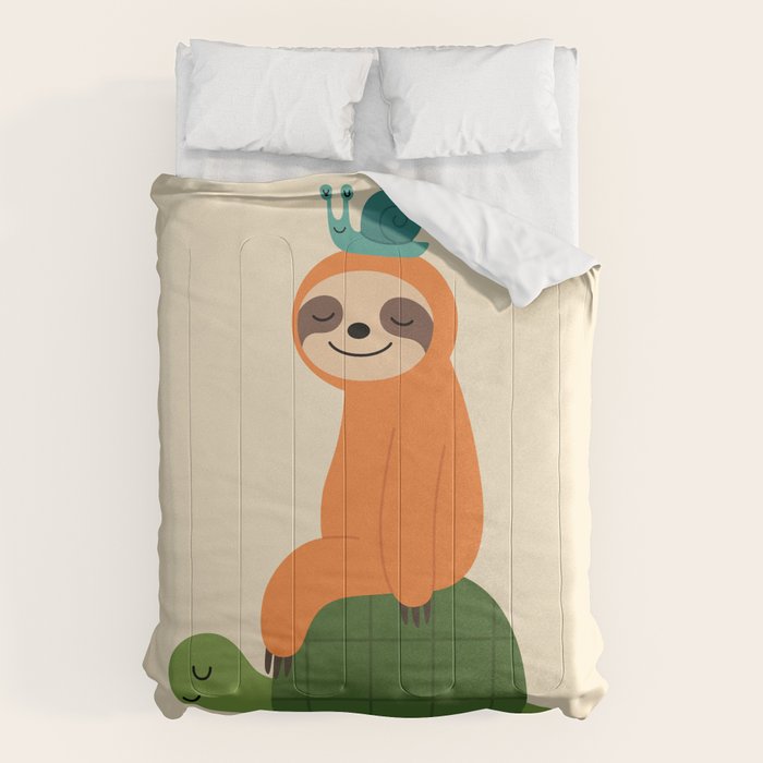Slow Friends Club Comforter Gallery Image 1
