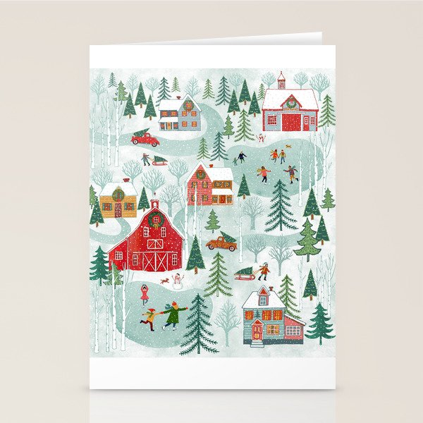 New England Christmas Stationery Card Gallery Image 2