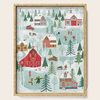 New England Christmas Serving Tray Gallery Image 1