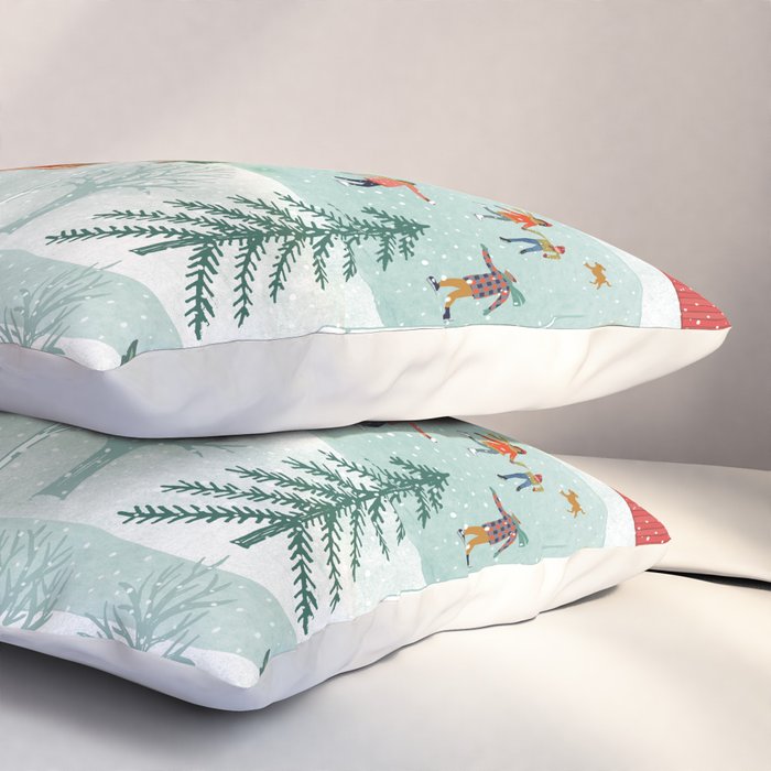 New England Christmas Pillow Sham Gallery Image 3