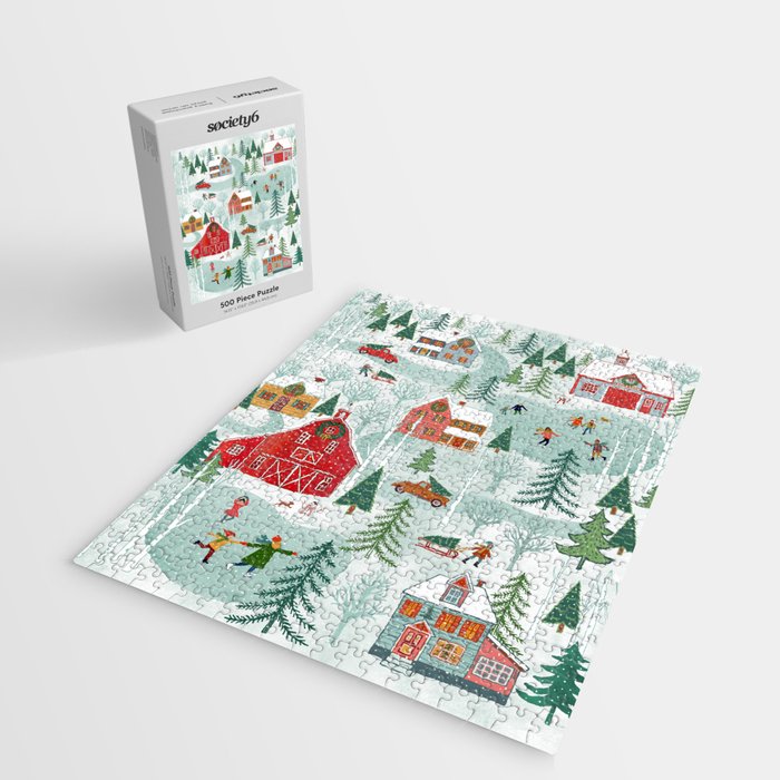 New England Christmas Jigsaw Puzzle Gallery Image 2