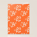 Tropical summer flower pattern art Stationery Card Gallery Image 2
