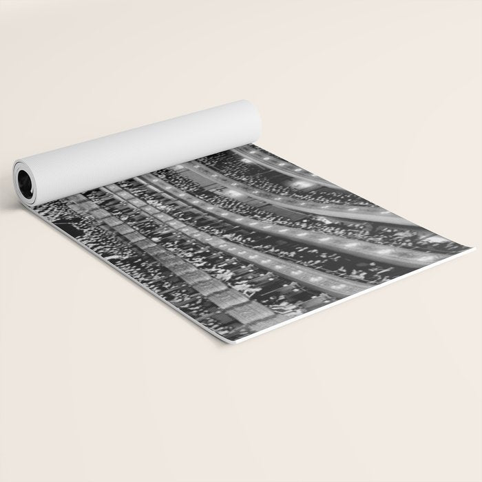 Metropolitan Opera House, New York City black and white photography / black and white photographs Yoga Mat Gallery Image 2