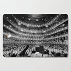 Metropolitan Opera House, New York City black and white photography / black and white photographs Cutting Board Gallery Image 1