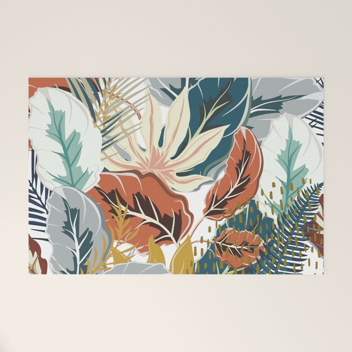 Tropical Wild Jungle Welcome Mat Gallery Image 1