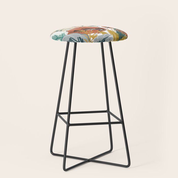Tropical Wild Jungle Stool Gallery Image 1