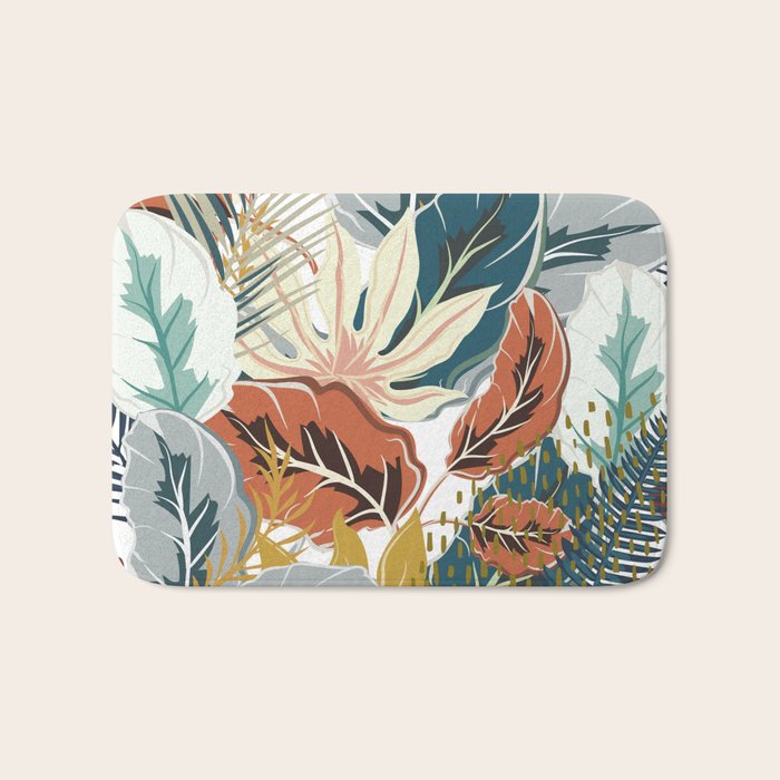 Tropical Wild Jungle Bath Mat Gallery Image 1