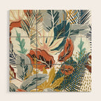 Tropical Wild Jungle Wood Wall Art Gallery Image 1