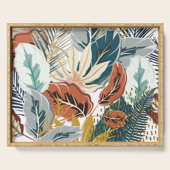 Tropical Wild Jungle Serving Tray Gallery Image 1