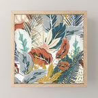 Tropical Wild Jungle Mini Art Print Gallery Image 1